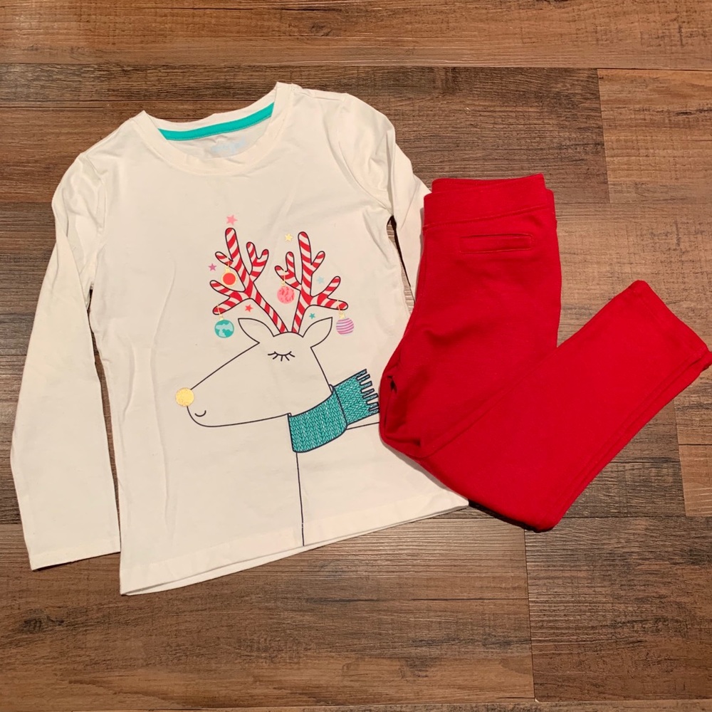 🎄Girls Christmas outfit • Cat & Jack 4/5